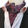 Bow Ties Unique Style 2022 Gentleman High Quality Polyester Silk Jacquard Men's Trendy Casual Cravat Fashion Decorative Tie