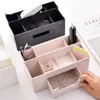 Boîte de rangement porte-stylo de bureau coréen style japonais Simple cosmétique organiser bureau