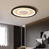 Avizeler nordic modern led tavan lambası yuvarlak yatak odası atmosfer ev oturma odası yaratıcı kişilik