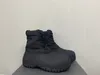 Botas quentes de inverno vulcanizadas à prova d'água corretas, exclusivas para homem, cano alto, concha, cabeça, botas de neve