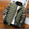 Men's Down 2022men's Winter Jacket Cotton Camouflage Baseball Uniform Tide Brand Warm