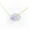 Pendant Necklaces Pendants Ornaments Irregar Natural Large Stone Crystal Necklace Miscellaneous Gold Drop Delivery Jewelry Dhnqc