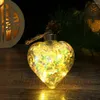 Christmas Decorations 2022 LED Transparent Interior View Tree Shape Creative Pendant Bulb Ball Lighting Xmas Deco