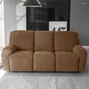 Chair Covers 1 2 3 Seater Recliner Sofa Cover Elastic Relax Polar Fleece Lounger Armchair Couch Slipcovers For Living Room