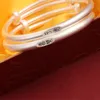 Best Wishes 1 Pair Unisex Cute Baby Bangles Anti-Allergic S999 Silver Bangles Bracelets for Baby Children Nice Birthday Gift