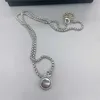 Luxe Designer Tennis Ketting Boze Oog Mode-sieraden Hanger Dames Heren Ontwerp Partij Zilver Hip Hop Punk Mannen Kettingen Namen Verklaring Sieraden