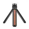 Tripods Wood Desktop Vlogging Live Tripod Holder With Head Portable 1/4 Screw Mini For Pography Camera
