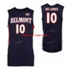 Camisa de basquete Belmont Bruins costurada personalizada 2 Grayson Murphy 3 Dylan Windler 10 Caleb Hollander 14 Nick Hopkins