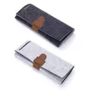 Jewelry Pouches Portable Roll-up Felt Roll Storage Bag Folding Travel Earrings Necklaces Bracelets Rings Container 62KE