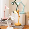 Table Lamps Foldable LED Desk Book Reading Lamp For Home Room Computer Notebook Laptop Night Lights Eye Protections USB Rechargeable