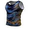 Men's Tank Tops 2022 Est Gyms Workout Hoodies Sleeveless Shirt Top Men Bodybuilding Fitness Sportswear Vests Muscle Singlets