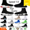 Носки обувь дизайнер мужчина повседневная обувь женская скорость скоростной тренер носки скорость ботинки бегуны бегуны кроссовки вязание женщины 1.0