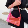 Sacs de soirée été mode Transparent clair gelée sac à main épaule pour femmes élégant sac dames sous les bras