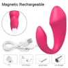 Artículos de belleza Juguetes para adultos para mujeres APLICACIÓN Vibrador doble Bluetooth Aplicación inalámbrica Control remoto Mujer sexy Mujer