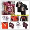 Virginia VT Tech Hokies Football Jerseys Grant Wells Keshawn King Jalen Holston Chance Black Kaleb Smith Nick