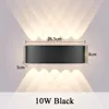 Lámparas de pared modernas Cubo Led lámpara de pared impermeable IP65 Interior 110V 220V para baño iluminación exterior 4W 6W 8W luz de piscina de montaje