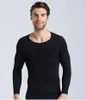 Men's Body Shapers Men's Shaper Long Sleeves Tshirt Sweat Shirt Slimming Underwear Waist Trainer Shapewear Tummy Control Man