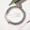 L￤nkarmband Oufei Rostfritt st￥l smycken metallarmband f￶r kvinnliga kedjebands tillbeh￶r