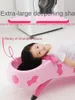 Pillow Children's Shampoo Chair Baby Child Bed Stand Foldable Plus Size Artifact