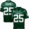 Zielone niestandardowe koszulki piłkarskie tulane fave football koszulki 4 Brett Favre Jersey 80 Tyrick James 25 Matt Forte 11 Patrick Ramsey Custom Tulan