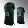 Custom 36 Kyrie Irving Basketball Jersey Jayson Tatum 0 11 Marcus Smart Lavender Green Men Женщины молодежь горячая зеленая белая рубашка xs-4xl