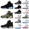 Jumpman 6 Basketball Shoes for mens Electric Green University Blue Black Infrared DMP Carmine 6s Cactus Gold Hoops Khaki yellow fashion men trainers Sport Sneaker