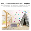 Dog Apparel Multi-function Basket Convenient Storage Folding Sundries Supply