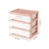 A4 Paper Organizer Drawer Storage Box Multi-functional File Cabinet Pen Pencil Holder for Office Desktop Tool