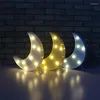 Night Lights Holiday Wedding Birthday Party Atmosphere Decorative Lamp Moon Star Table Ornament LED Light Children Gift Bedroom Decor