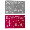 Bordmattor -12 st/set god jul placemat matdekor xmas g￥vor