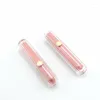 Storage Bottles 10 Pcs 4Ml PETG Embedded Pink Round Lip Glaze Tube Lipstick Empty Gloss Container