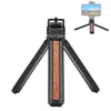 Stativ Wood Desktop Vlogging Live Tripod Holder With Head Portable 1/4 Screw Mini för POGRAPHY CAMALA