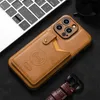Luxe cases lederen portemonnee magnetische telefoonhoesje voor iPhone 14 Pro Max 13 12 11 14 plus flip -kaart Pocket Stand Shockproof Cover