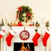 Adornos navideños, etiquetas colgantes de árbol de madera, adornos colgantes, decoración artesanal, año 2022, Navidad #50