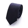 Bow Ties Fashion Coton 6 cm Tie Men Men en tricot à croix brodée