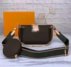 Nowa torba GGs Louiseity Viutonity LVs ulubione torebki damskie ze skóry naturalnej modne torebki akcesoria torebki Mini 3 szt. Zestaw Crossbody na ramię