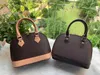 2022 Alma Bb Dames Cosmetische Crossbody Tas Vrouwen Schoudertassen Luxe Ontwerpers Lederen Handtassen Portemonnee Portemonnee Tote