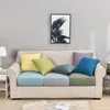 Stol täcker vattentät seersucker soffa täcker elastisk jacquard säte kudde för vardagsrum l-form hörn fåtölj slipcover