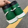 Autêntico 1 High OG Pine Green Shoes Sail Black Men Moman Basketball Sports com caixa original 555088-302