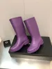 The 22 new waterproof rain boots are available in five colors with a high appearance level of 36-41 fashion