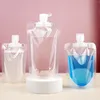 Depolama Şişeleri Taşınabilir Sıvı Sıvı Temiz Plastik Boş Ambalaj Torbası Şampuan / Duş Jel El dezenfektan Kozmetik Divide