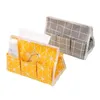 wholesale Ins Cotton and Linen Pumping Box Fabric Simple Weaving Desktop Cosmetic Storage Boxes Organizer Office Supplies