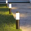 Солнечный Bollard Light Outdoor Nearnabless Steel Landscape Pathway