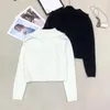 Frauen Designer Sweaters Marke Designer Buchstaben Muster Cardigan Pullover Mantel Wolle Mischfrau Strickwege Ladies gestrickt obere Langschläfe E131