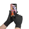 30 picecs dans des gants noirs sans poudre de gant de texture de diamant de nitrile d'approvisionnement d'usine