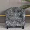 Chair Covers Single Club Bar Sofa Cover Home El 1 Seat Cushion Floral Print Elastical Couch Slipcover Bath Tub Armchairs