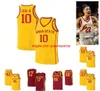 Custom Stitched Iowa State Cyclones Basketball Jersey 0 Zion Griffin 11 Prentiss Nixon 12 Michael Jacobson 13 Javan Johnson