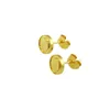 Stud Earrings Gold Plated Designer Earings Luxury 316L Stainless Steel Diamond For Women Party Wedding Hoop Earrings Whole Fas5180592