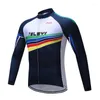 Vestes de course Teleyi manches longues hiver cyclisme maillot vêtements hommes automne vtt vélo équitation Pro Ropa Ciclismo vêtements de vélo