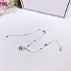 Anklets High Quality 925 Sterling Silver Bell Shape Retro Flower Pattern Anklet Halhal For Women Simple Female Student Summer Jewelry